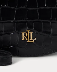 Croc-Embossed Medium Witley Crossbody