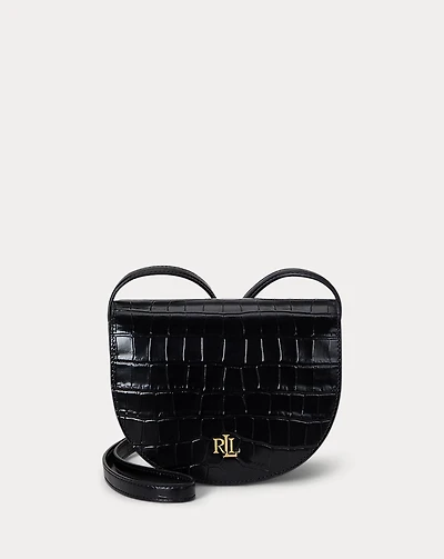 Croc-Embossed Medium Witley Crossbody