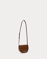 Croc-Embossed Medium Witley Crossbody