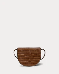 Croc-Embossed Medium Witley Crossbody