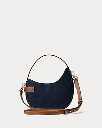 Denim Small Tasha Crossbody Bag
