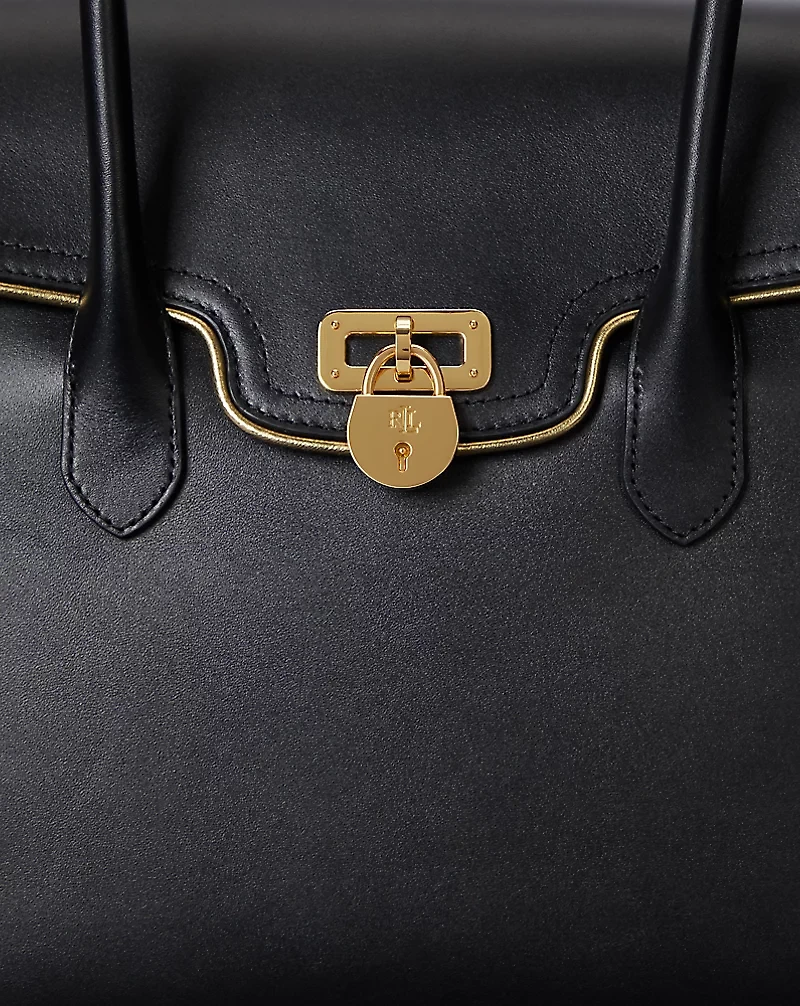 Leather Large Tanner Satchel
