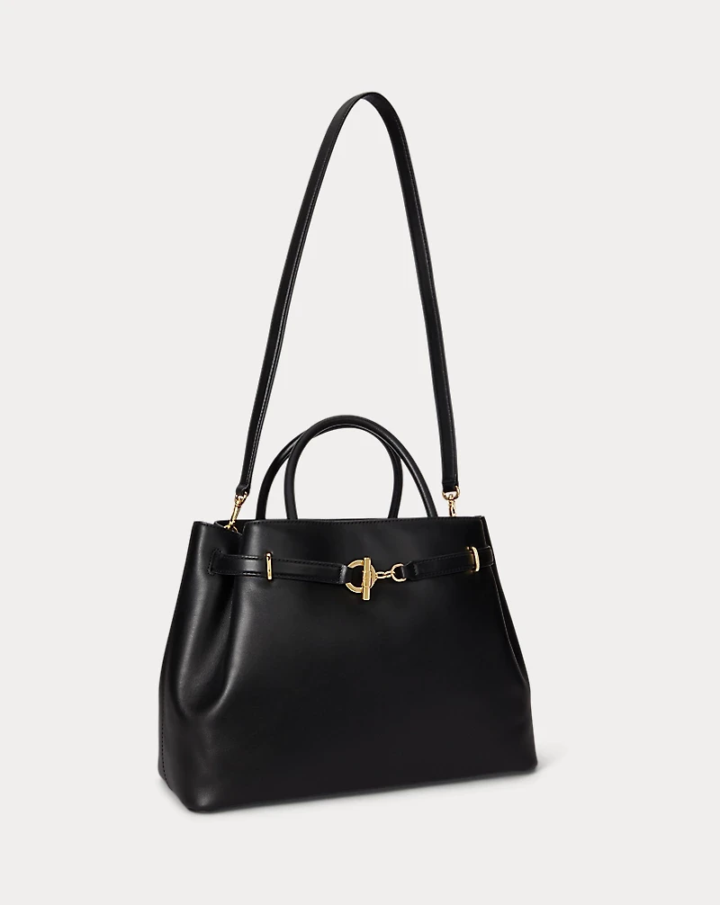 Leather Large Blaike Satchel