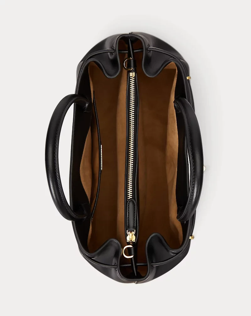 Leather Large Blaike Satchel