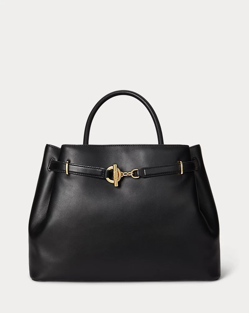 Leather Large Blaike Satchel