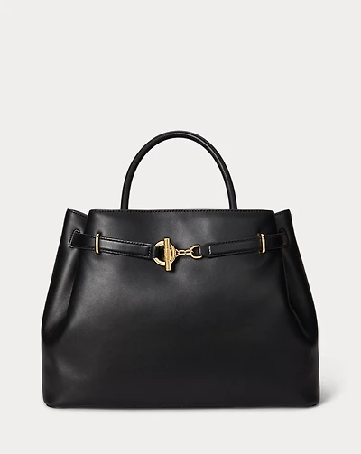 Leather Large Blaike Satchel