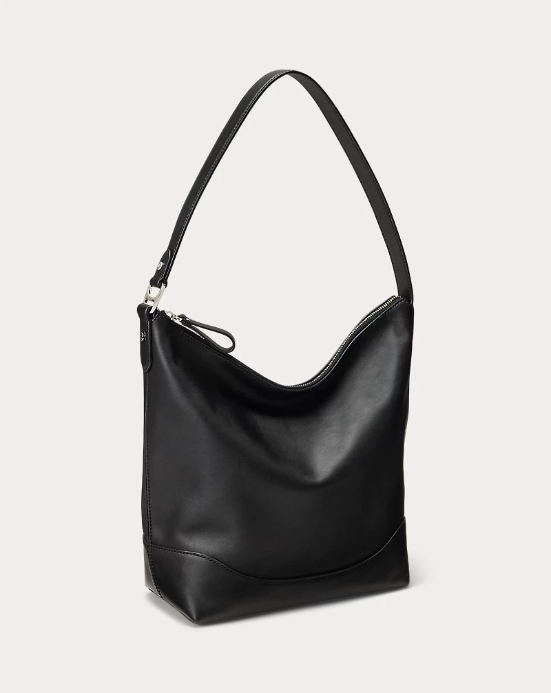 Leather Large Tasha Bucket Bag