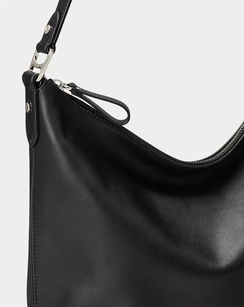 Leather Large Tasha Bucket Bag
