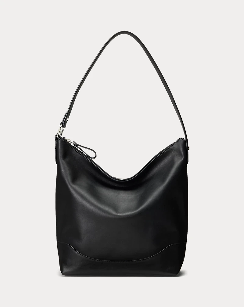 Leather Large Tasha Bucket Bag