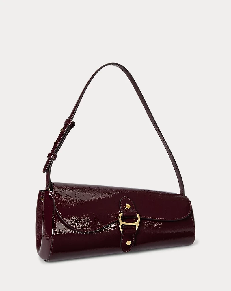 Patent Medium Tasha East-West Bag