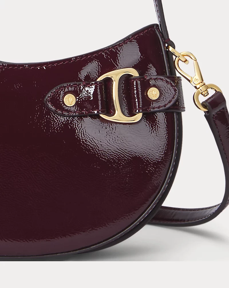 Patent Leather Small Tasha Crossbody Bag