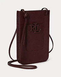 Pebbled Cameryn Crossbody Tech Case