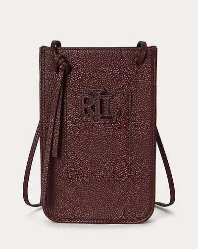 Pebbled Cameryn Crossbody Tech Case