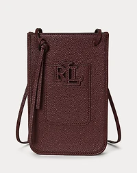 Pebbled Cameryn Crossbody Tech Case