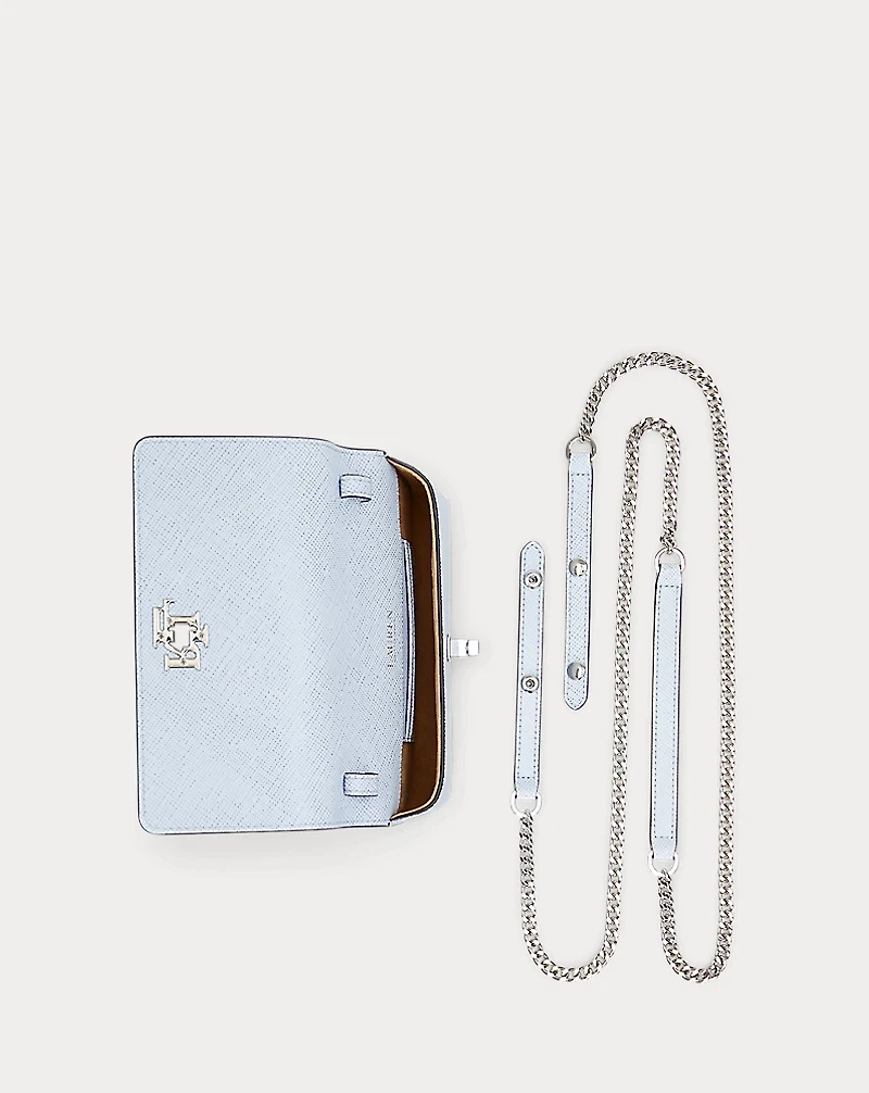 Textured Crossbody Turn-Lock Tech Case