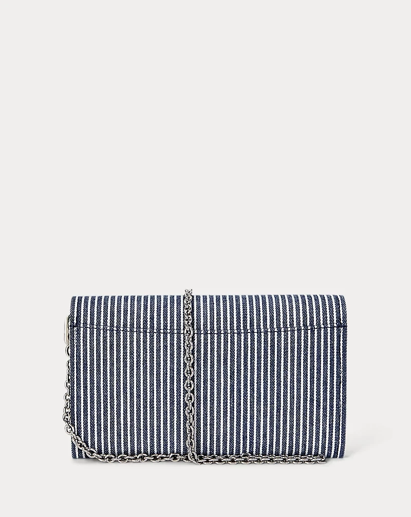 Striped Canvas Medium Adair Crossbody