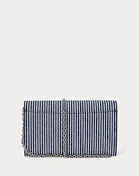 Striped Canvas Medium Adair Crossbody