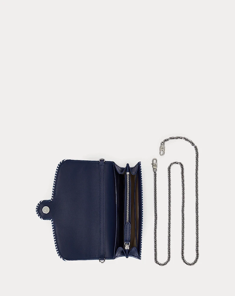 Striped Canvas Medium Adair Crossbody