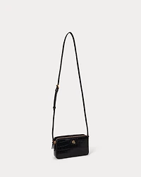 Embossed Medium Witley Crossbody Wallet