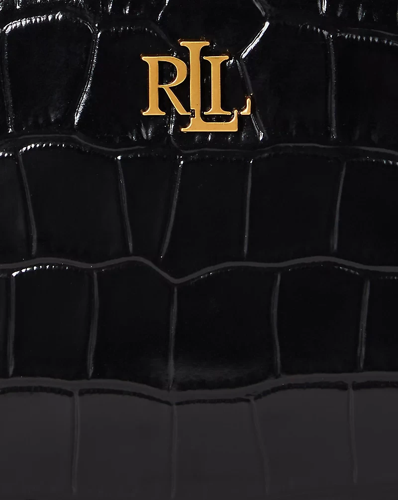 Embossed Medium Witley Crossbody Wallet