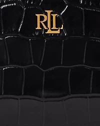 Embossed Medium Witley Crossbody Wallet