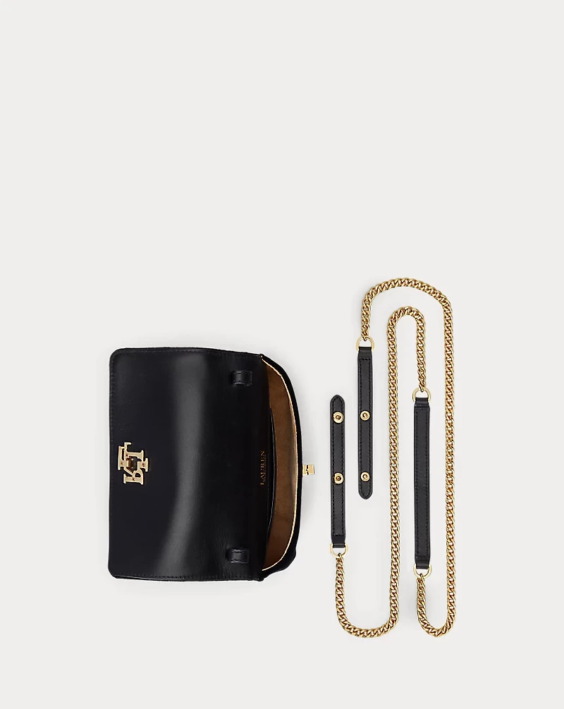 Velvet Crossbody Turn-Lock Tech Case
