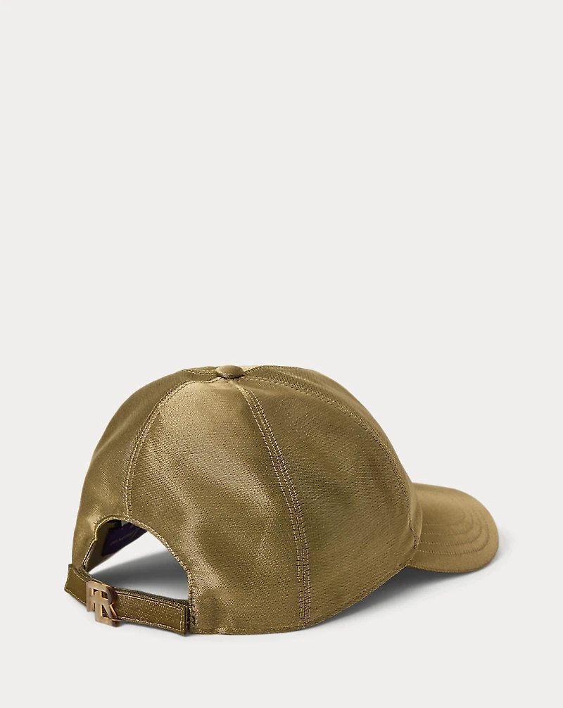 Metallic Satin Ball Cap