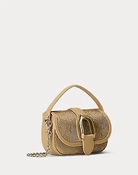 Welington Beaded Satin Mini Chain Bag