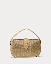 Welington Beaded Satin Mini Chain Bag