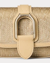 Welington Beaded Satin Mini Chain Bag