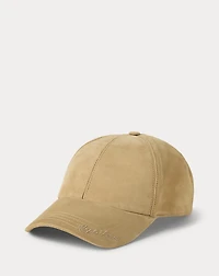 Lamb-Suede Ball Cap