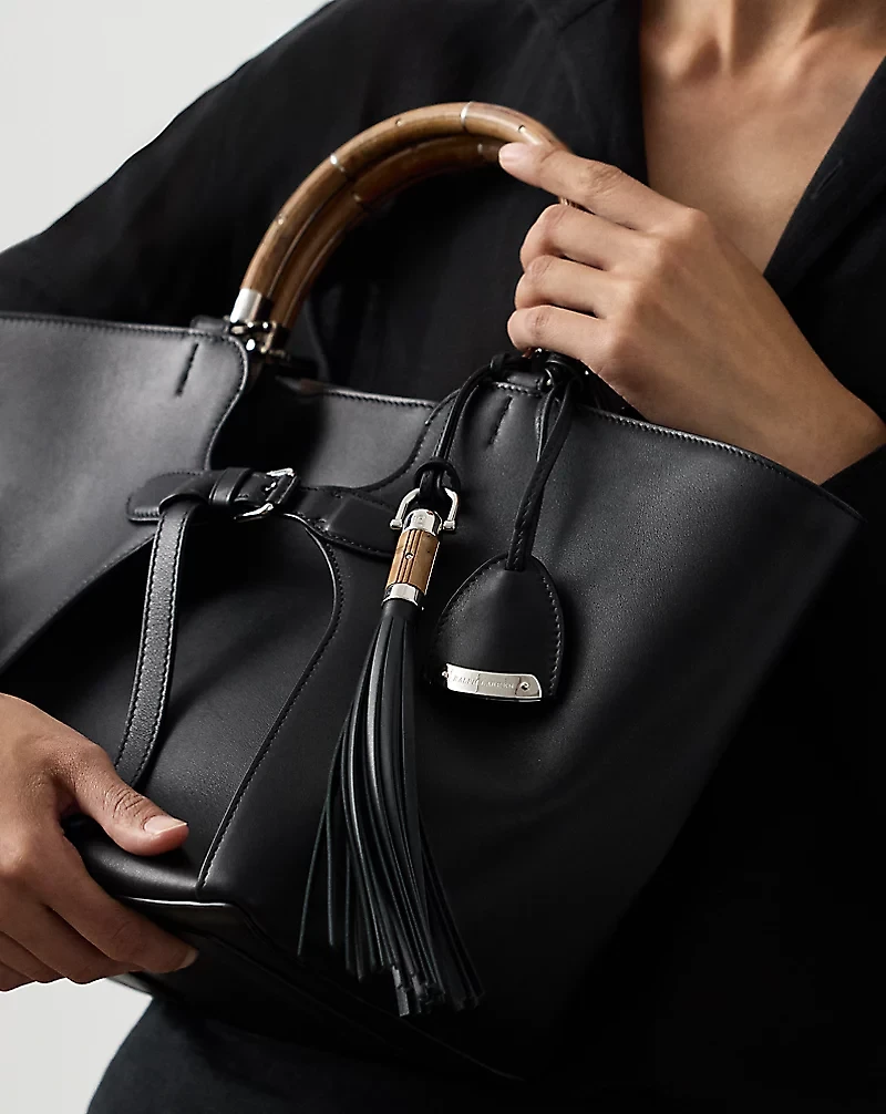 The Ralph Calfskin Tassel Bag Charm