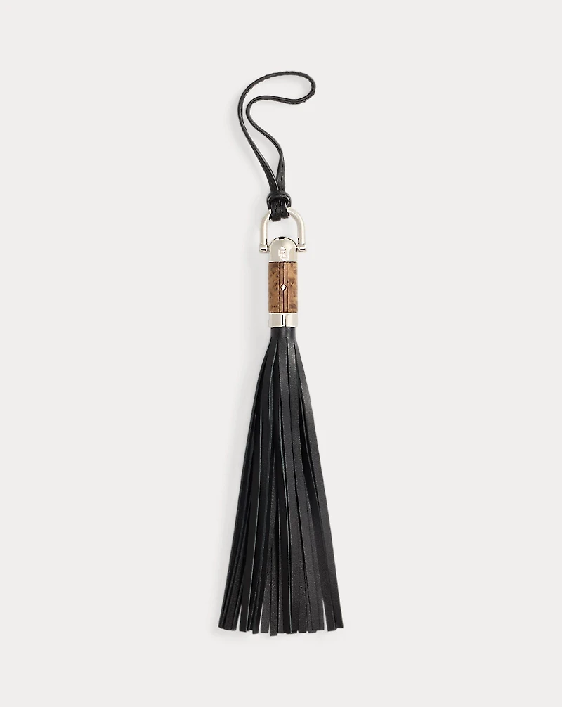 The Ralph Calfskin Tassel Bag Charm
