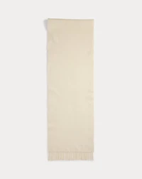 Fringe-Trim Cashmere Scarf