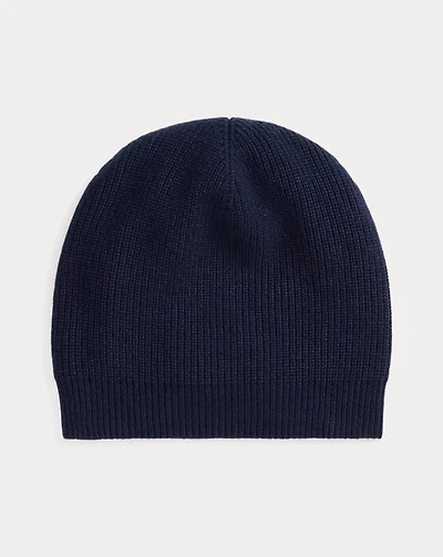 Rib-Knit Cashmere Hat