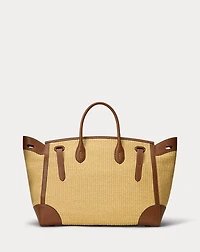 Soft Ricky 40 Braided Raffia Bag