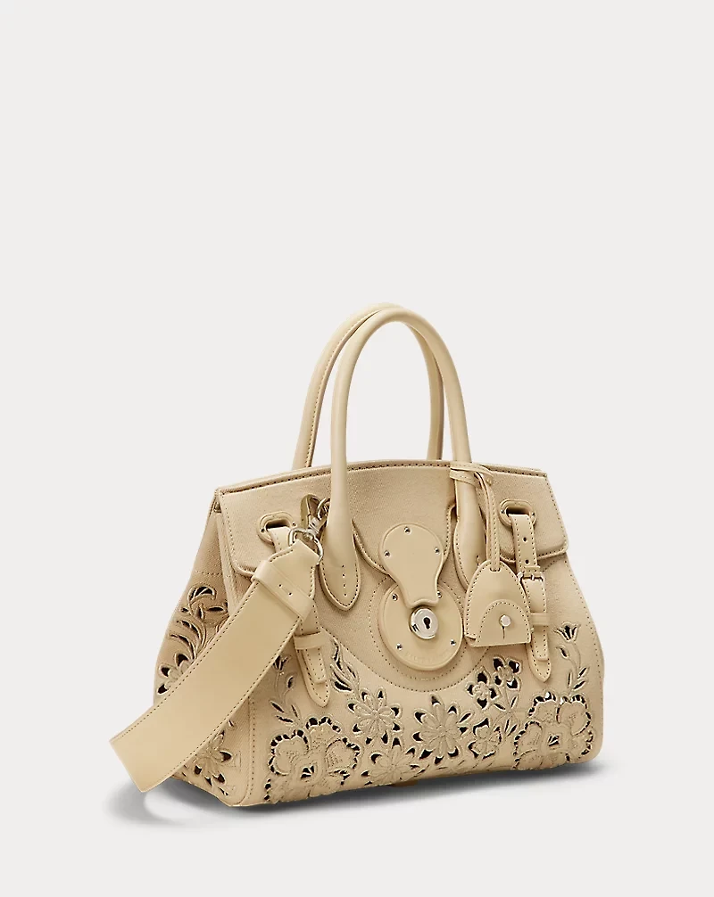 Soft Ricky 27 Embroidered Denim Bag