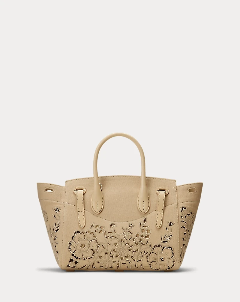 Soft Ricky 27 Embroidered Denim Bag