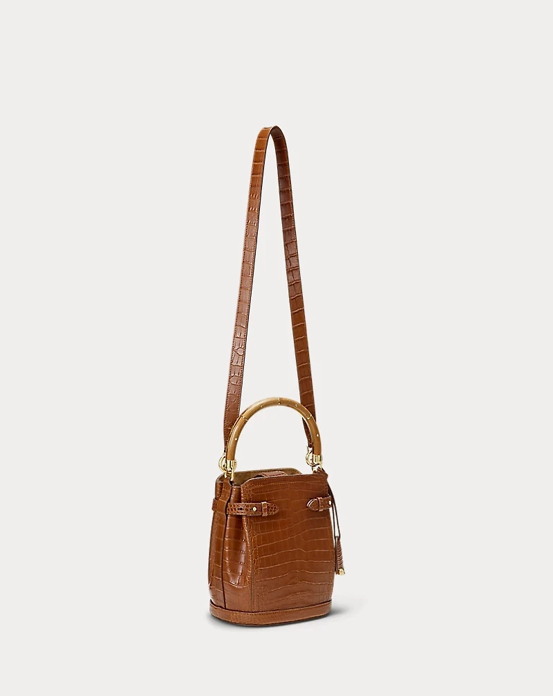 The Ralph Alligator Small Bucket Bag