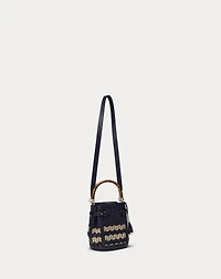 The Ralph Raffia Small Bucket Bag