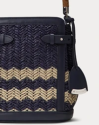 The Ralph Raffia Small Bucket Bag
