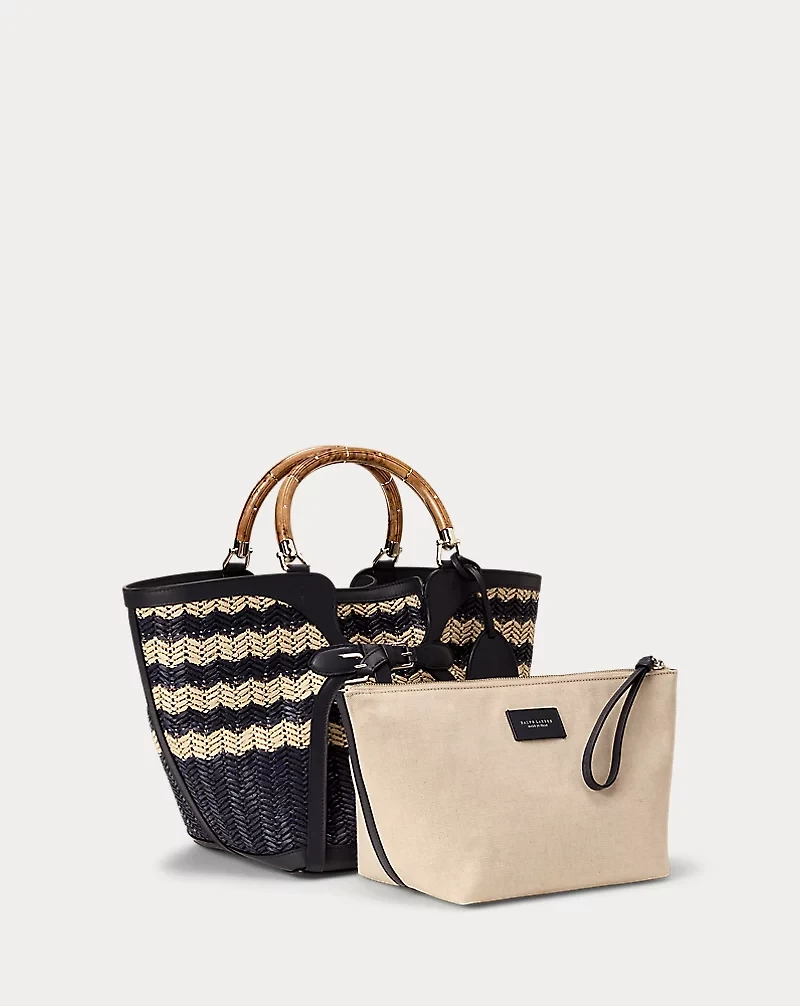 The Ralph Braided Raffia Tote