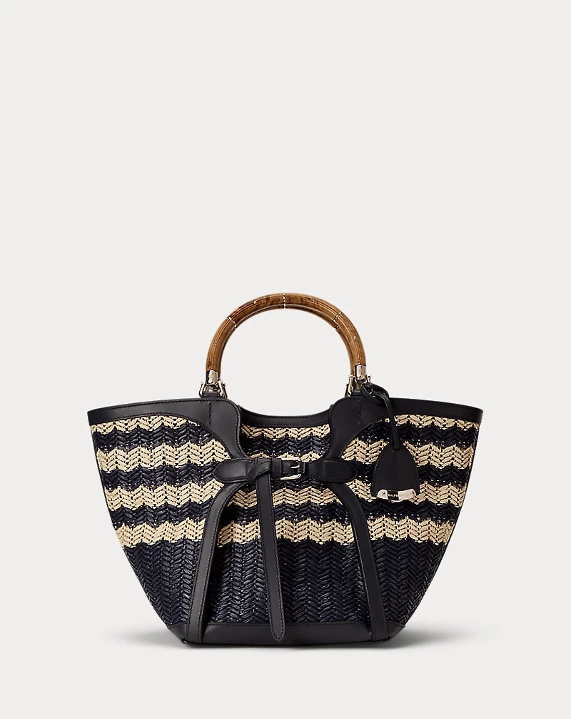 The Ralph Braided Raffia Tote