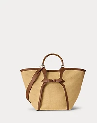 The Ralph Braided Raffia Large Tote