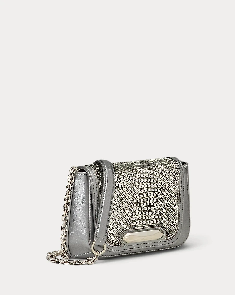 Evening Bag in Embellished Satin
