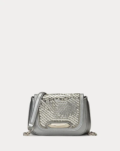 Evening Bag in Embellished Satin