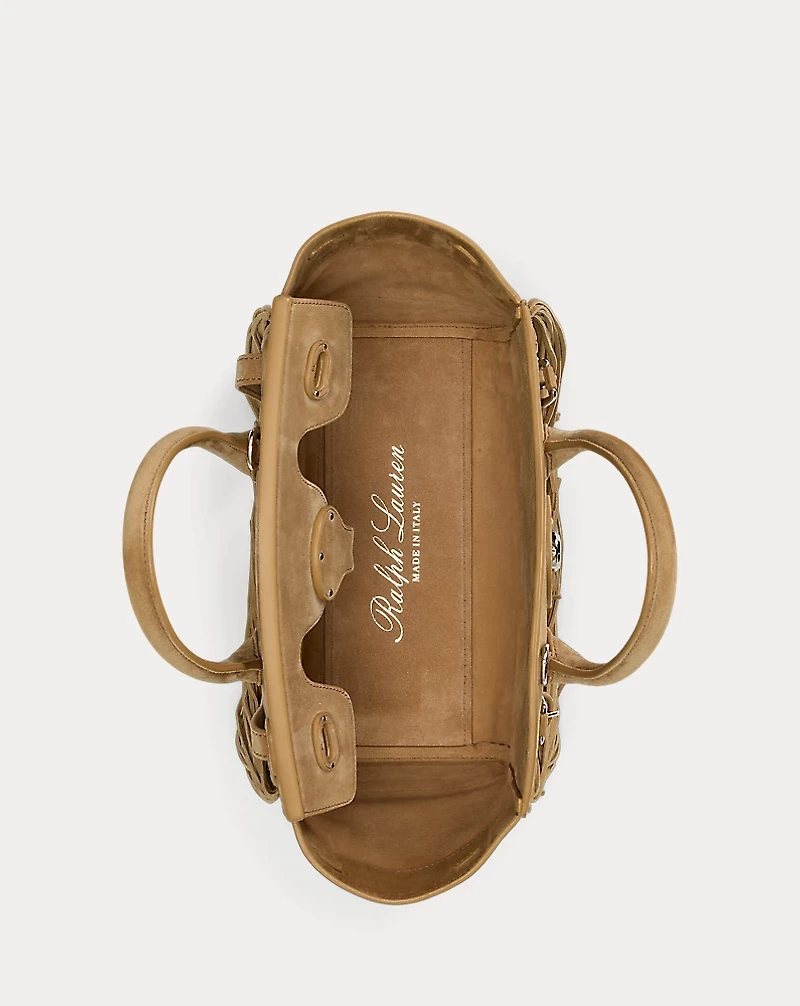 Soft Ricky Fringe-Trim Calf-Suede Bag