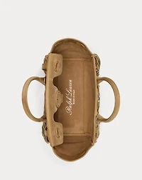 Soft Ricky Fringe-Trim Calf-Suede Bag