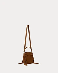 The Ralph Calf-Suede Small Bucket Bag