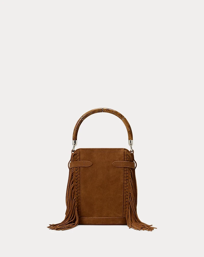 The Ralph Calf-Suede Small Bucket Bag